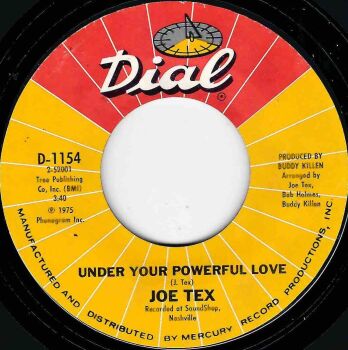 JOE TEX - UNDER YOUR POWERFUL LOVE