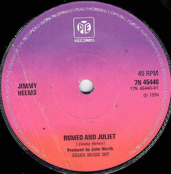 JIMMY HELMS - ROMEO AND JULIET