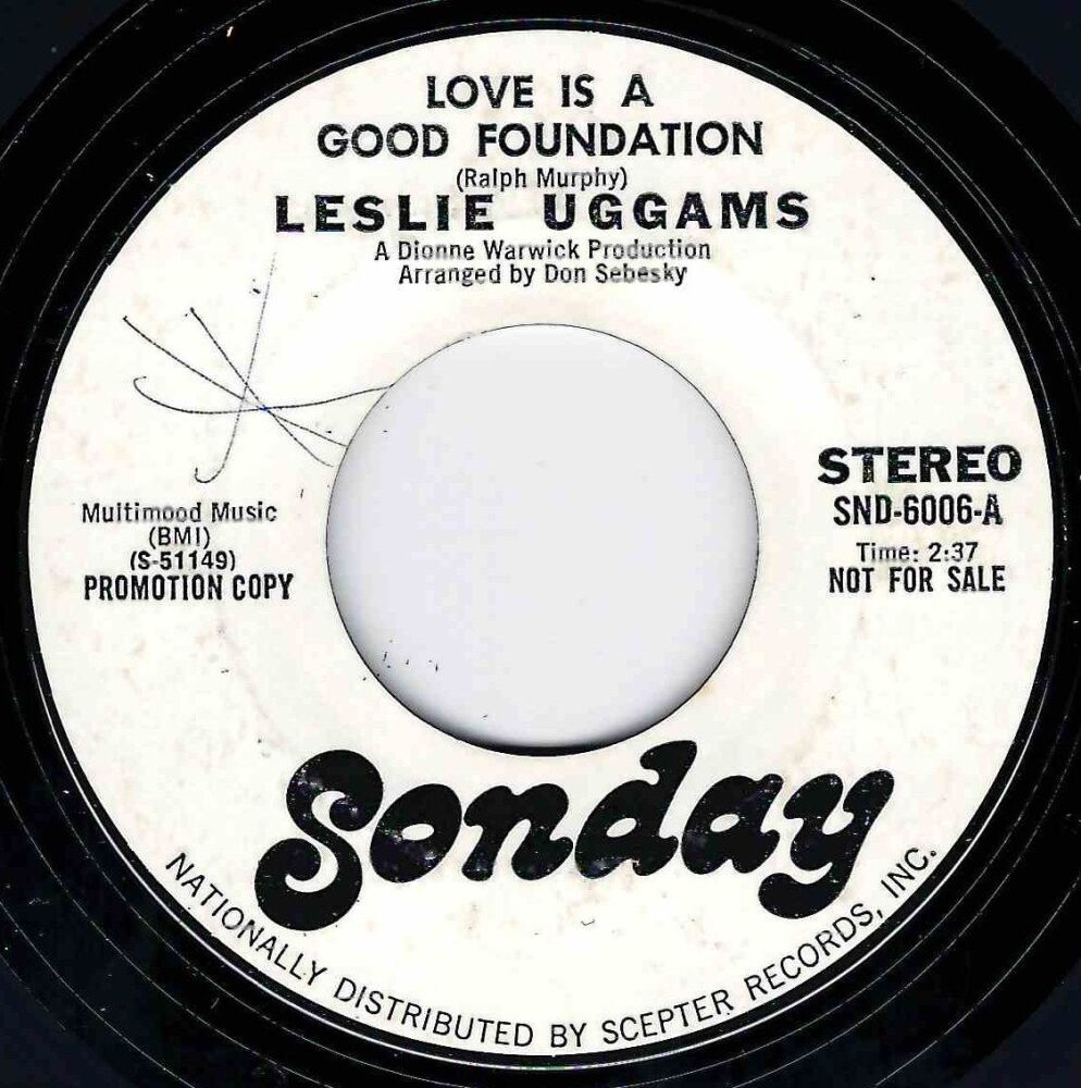 LESLIE UGGAMS - LOVE IS A GOOD FOUNDATION