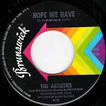 ARTISTICS - HOPE WE HAVE / I'M GONNA MISS YOU