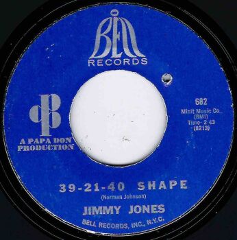 JIMMY JONES - 39-21-40 SHAPE