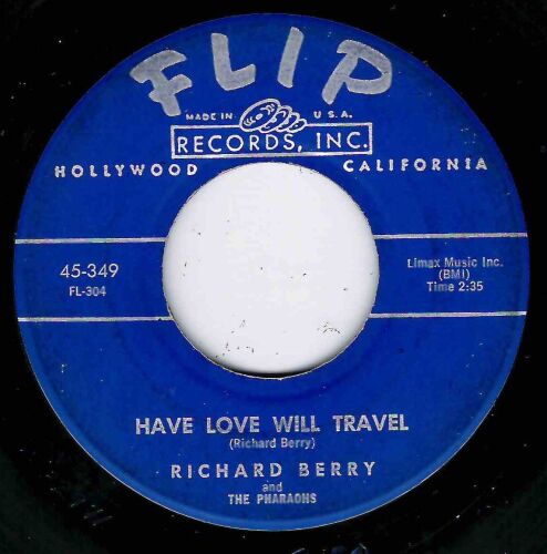 RICHARD BERRY - HAVE LOVE WILL TRAVEL