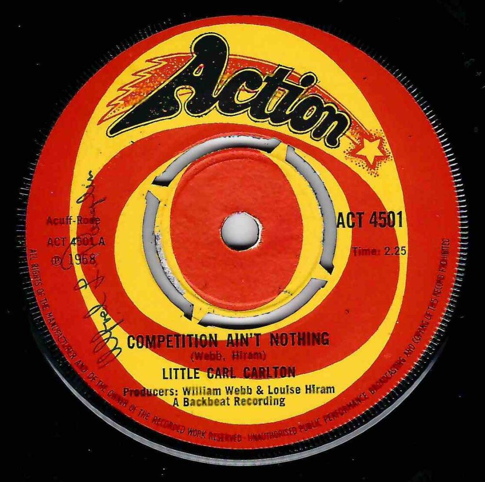 LITTLE CARL CARLTON - COMPETITION AIN'T NOTHING