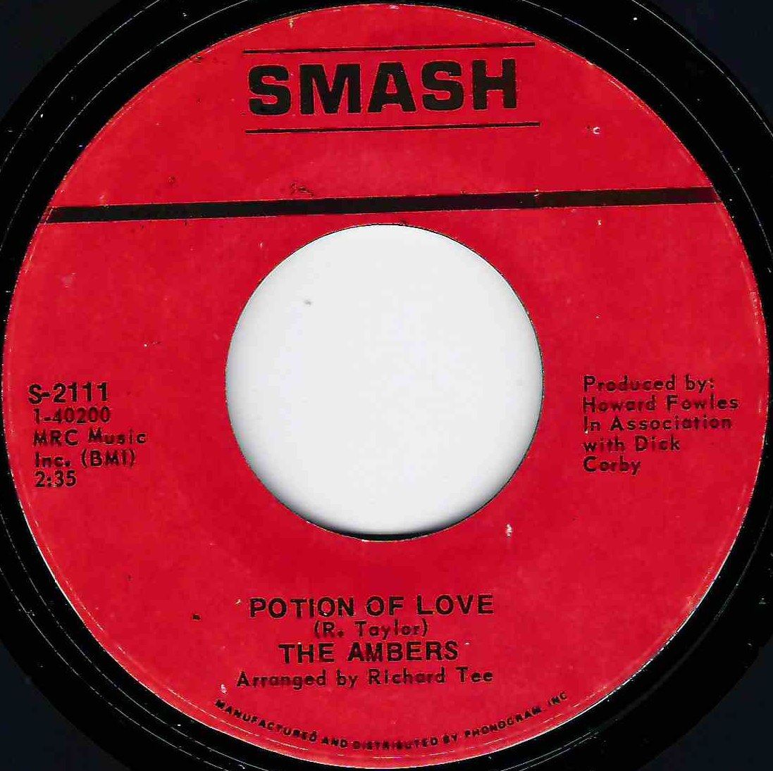 AMBERS - POTION OF LOVE