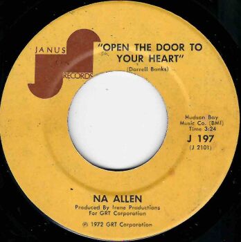 NA ALLEN - OPEN THE DOOR TO YOUR HEART