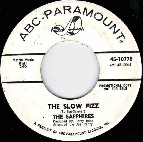 SAPPHIRES - THE SLOW FIZZ