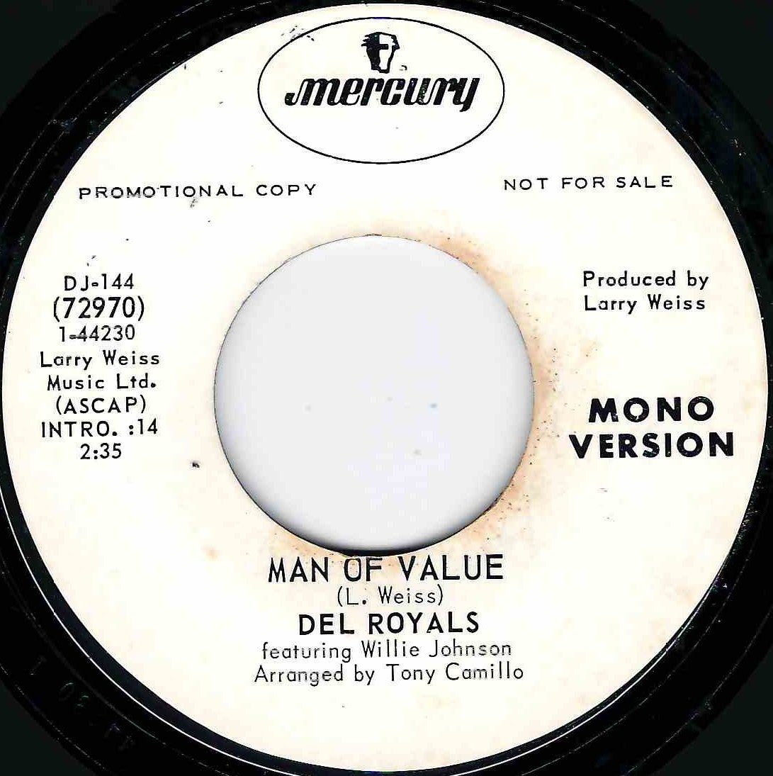 DEL ROYALS - MAN OF VALUE