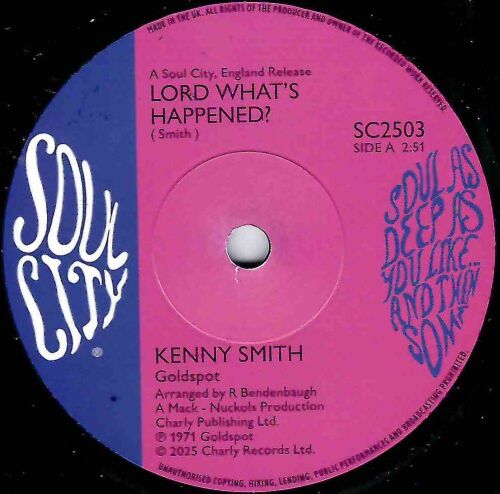 KENNY SMITH - LORD WHAT'S HAPPENED?