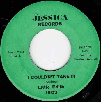 LITTLE EDITH - I COULDN'T TAKE IT