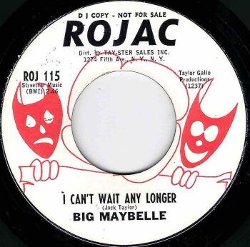 BIG MAYBELLE - I CAN'T WAIT ANY LONGER