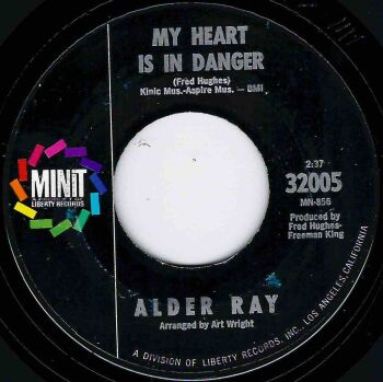 ALDER RAY - MY HEART IS IN DANGER