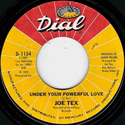 JOE TEX - UNDER YOUR POWERFUL LOVE