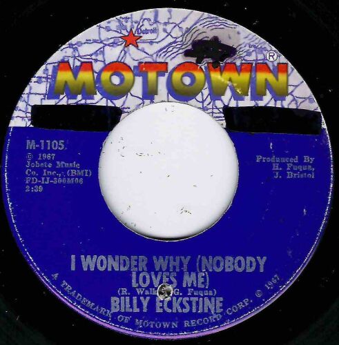 BILLY ECKSTINE - I WONDER WHY (NOBODY LOVES ME)