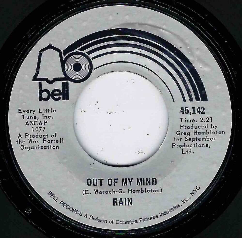 RAIN - OUT OF MY MIND