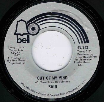 RAIN - OUT OF MY MIND
