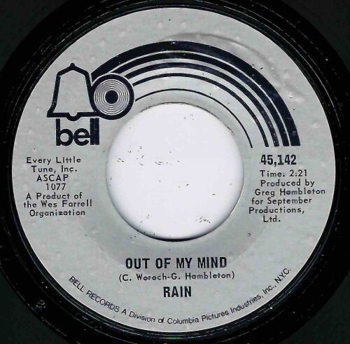 RAIN - OUT OF MY MIND