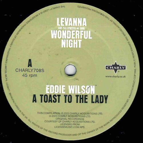 EDDIE WILSON - A TOAST TO THE LADY