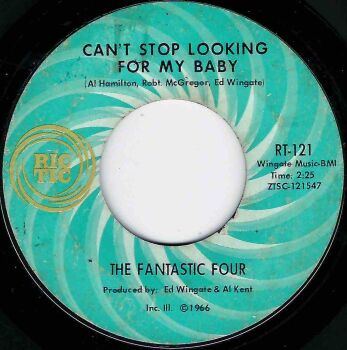 FANTASTIC FOUR - CAN'T STOP LOOKING FOR MY BABY