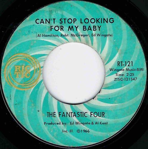 FANTASTIC FOUR - CAN'T STOP LOOKING FOR MY BABY