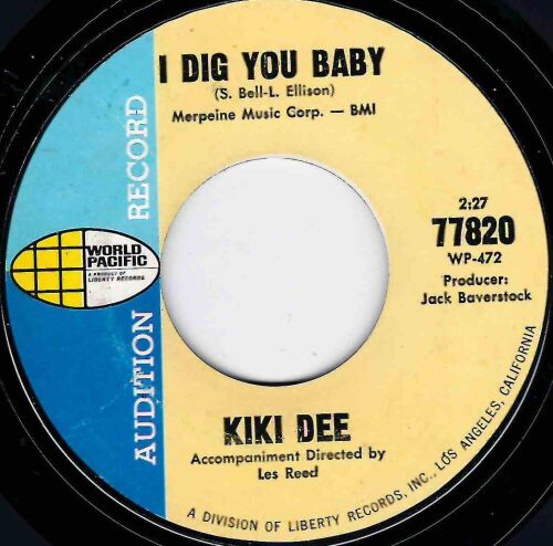 KIKI DEE - I DIG YOU BABY
