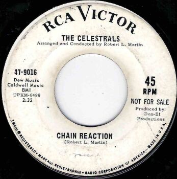 CELESTRALS - CHAIN REACTION / KEEP YOUR HANDS OFF MY BABY
