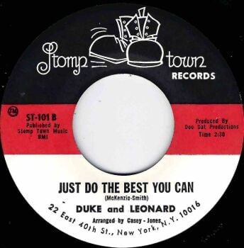 DUKE and LEONARD - JUST DO THE BEST YOU CAN
