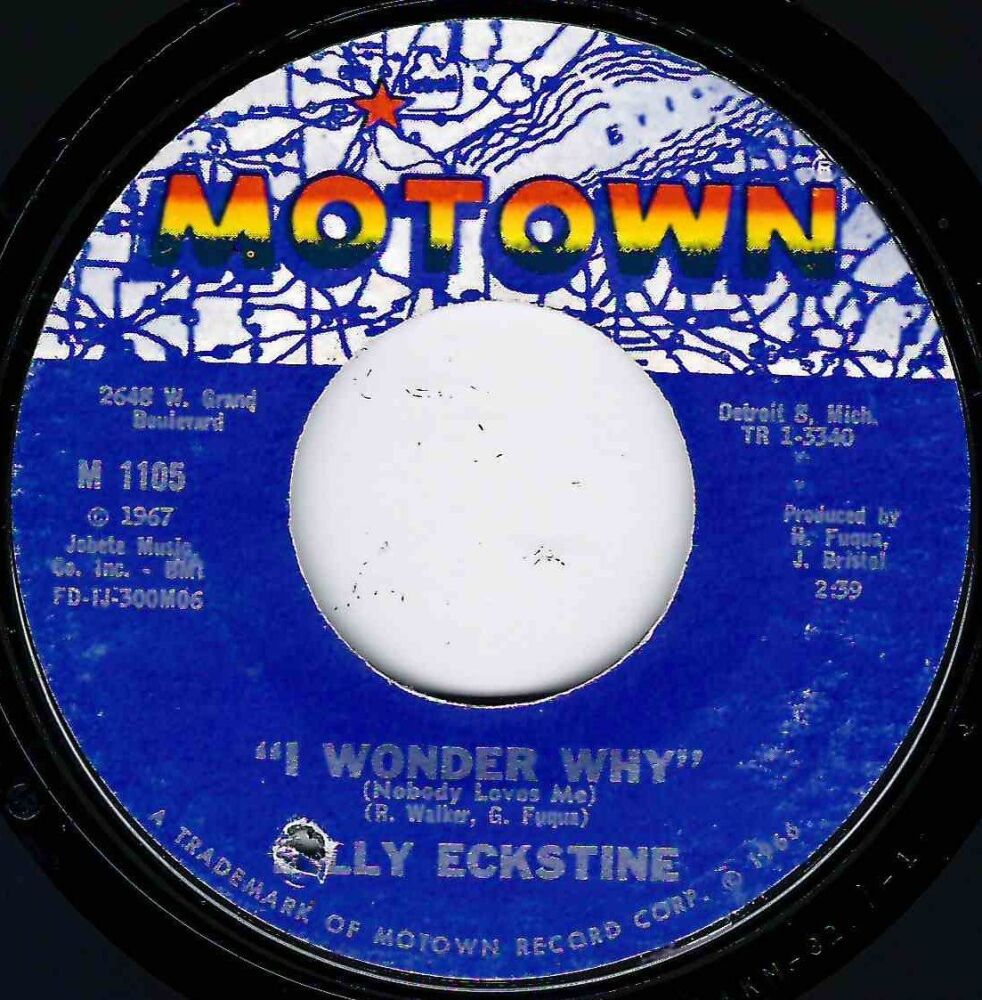 BILLY ECKSTINE - I WONDER WHY (NOBODY LOVES ME)