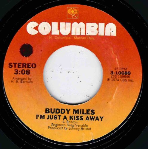BUDDY MILES - I'M JUST A KISS AWAY