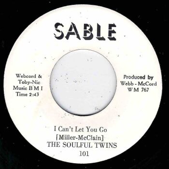 SOULFUL TWINS - I CAN'T LET YOU GO