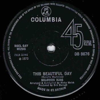 SOLOMON KING - THIS BEAUTIFUL DAY