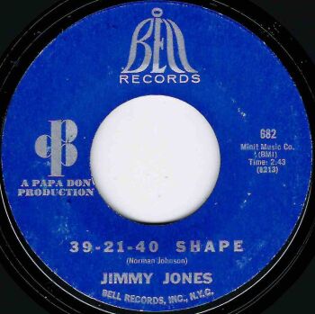 JIMMY JONES - 39-21-40 SHAPE