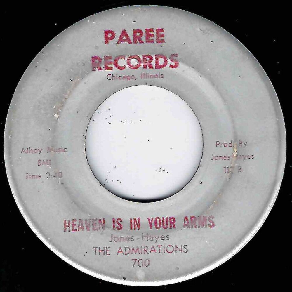 ADMIRATIONS - HEAVEN IS IN YOUR ARMS