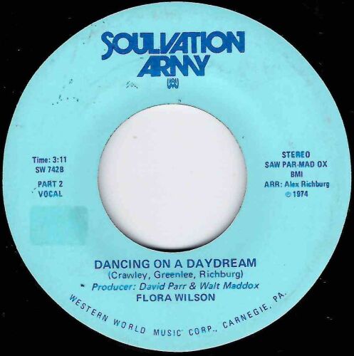 FLORA WILSON / THE SOULVATION ARMY BAND - DANCING ON A DAYDREAM