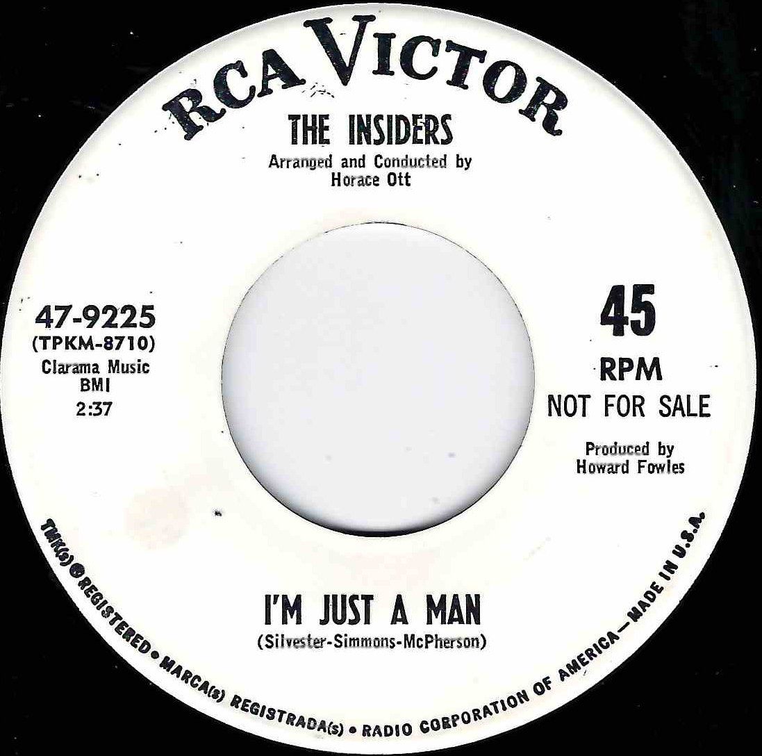 INSIDERS - I'M JUST A MAN
