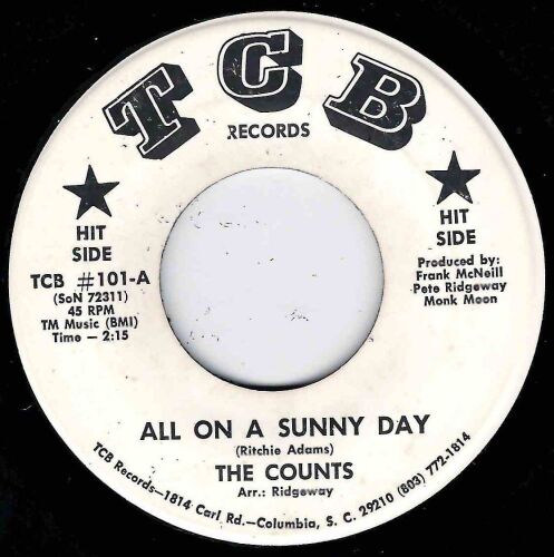 COUNTS - ALL ON A SUNNY DAY