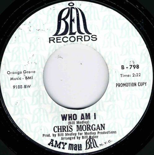 CHRIS MORGAN - WHO AM I