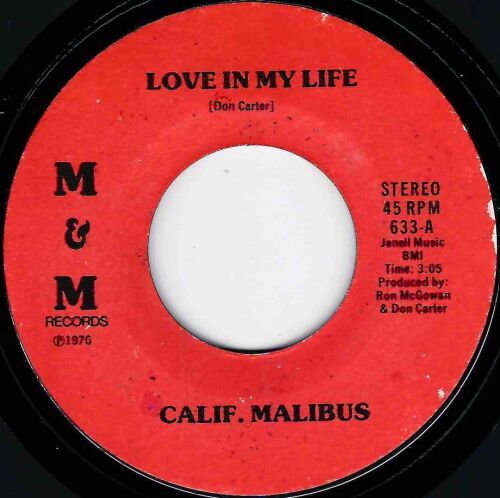 CALIF. MALIBUS - LOVE IN MY LIFE