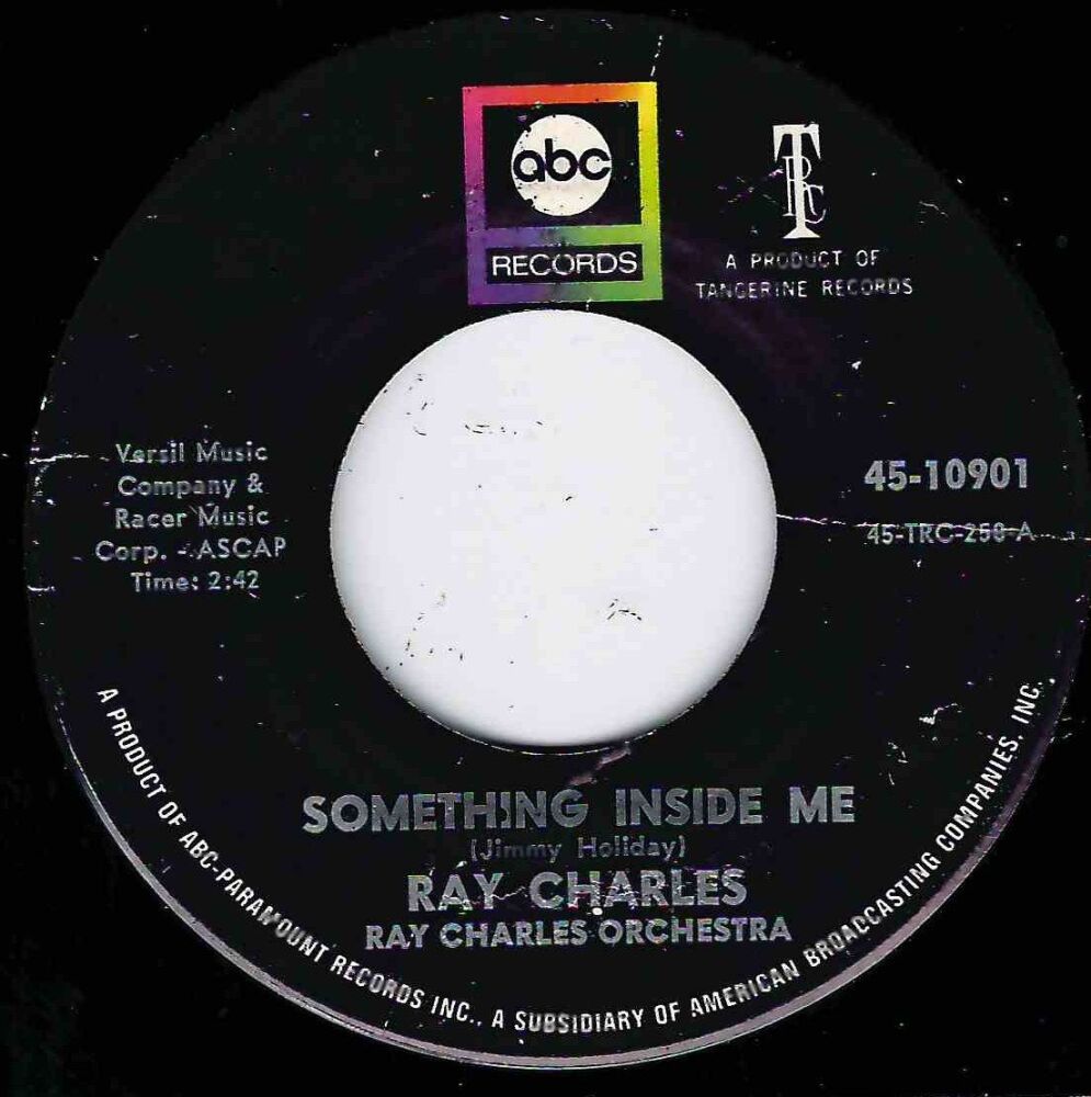 RAY CHARLES - SOMETHING INSIDE ME