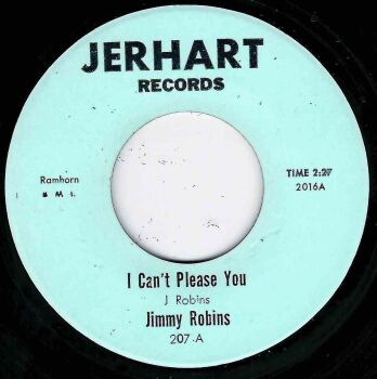 JIMMY ROBINS - I CAN'T PLEASE YOU
