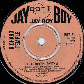 RICHARD TEMPLE - THAT BEATIN' RHYTHM
