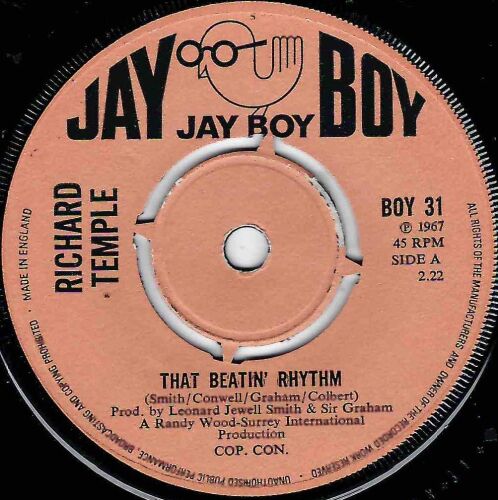 RICHARD TEMPLE - THAT BEATIN' RHYTHM