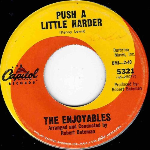ENJOYABLES - PUSH A LITTLE HARDER