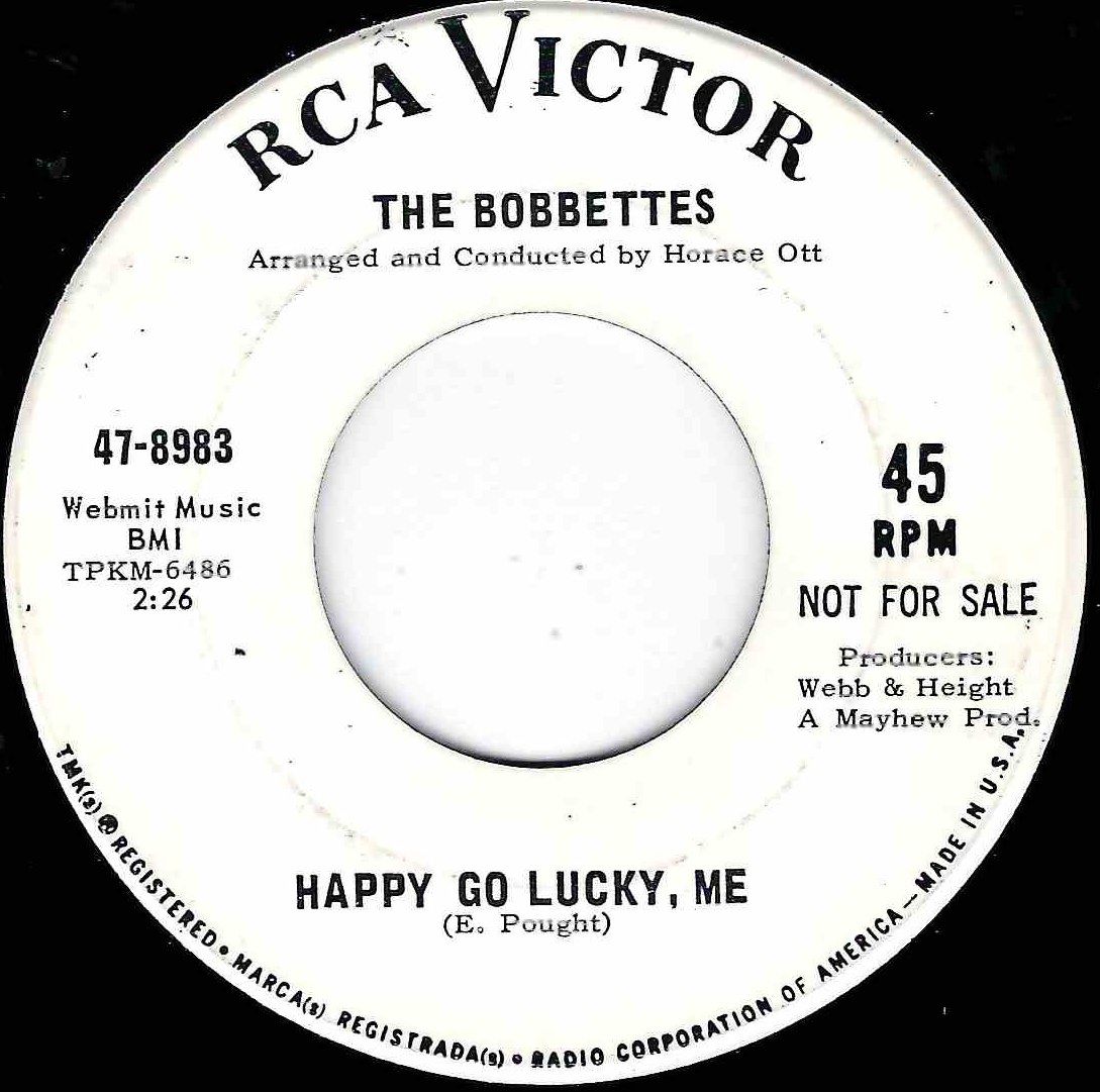 BOBBETTES - HAPPY GO LUCKY, ME