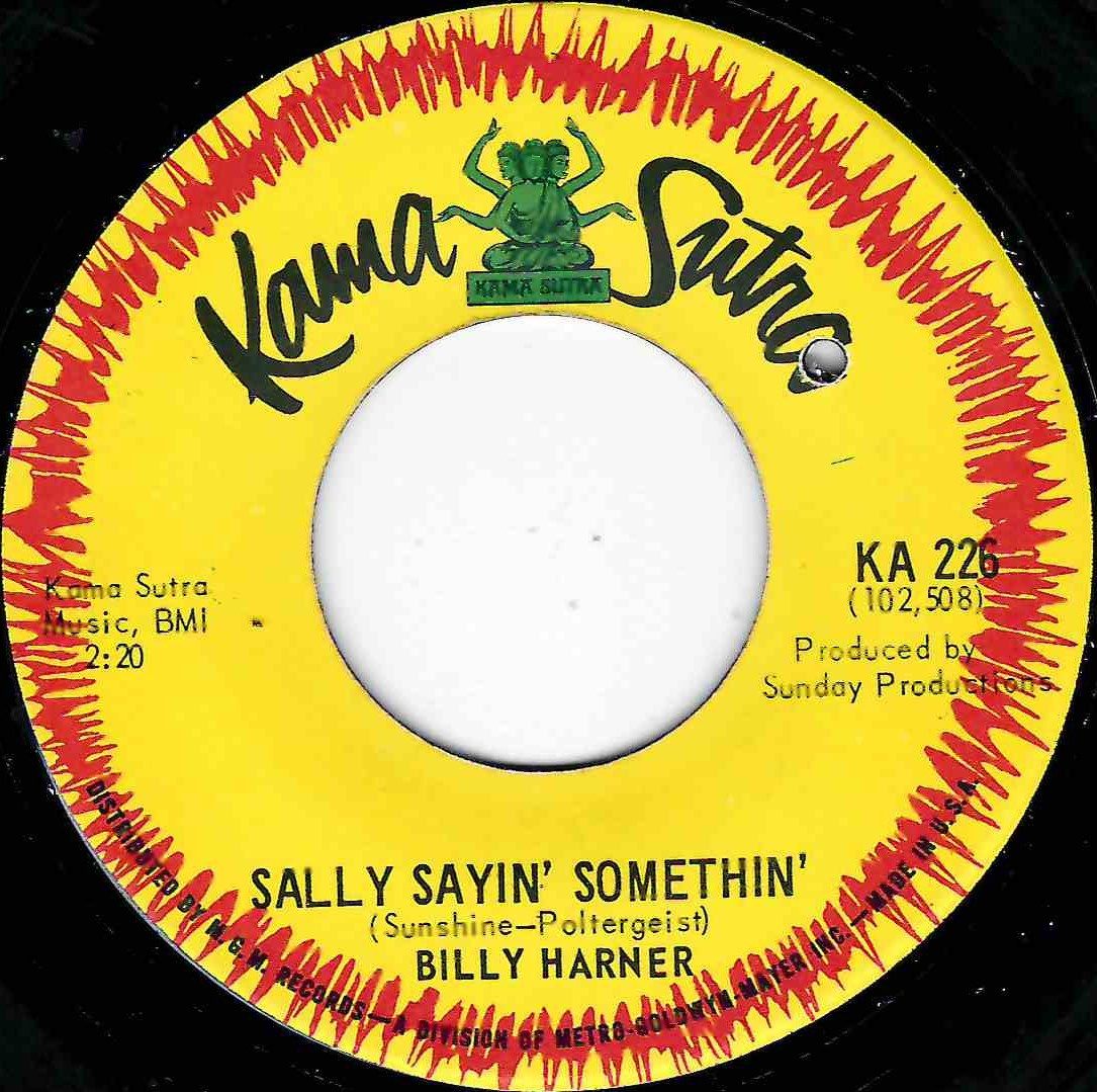 BILLY HARNER - SALLY SAYIN' SOMETHIN'