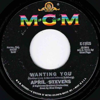 APRIL STEVENS - WANTING YOU