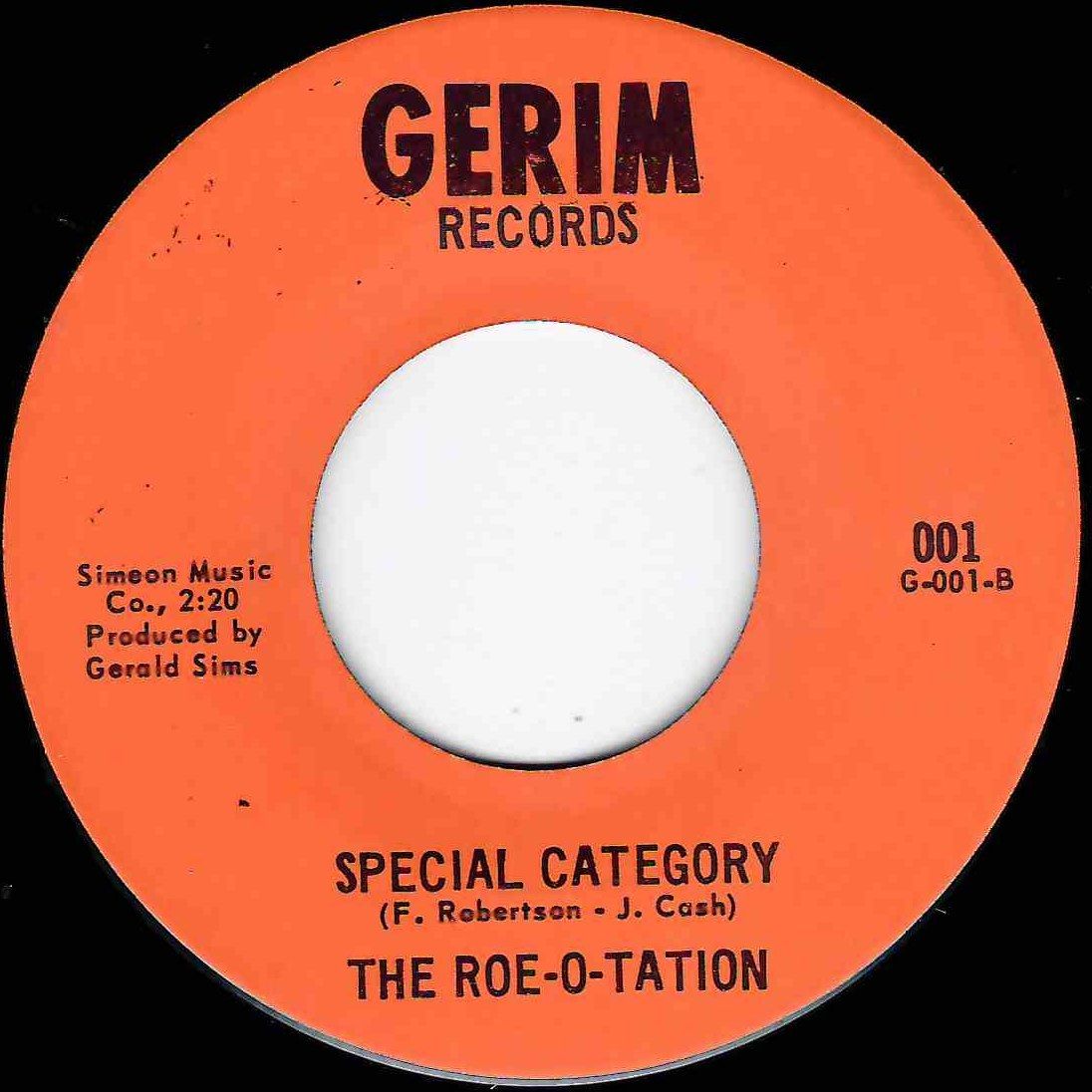 ROE-O-TATION - SPECIAL CATEGORY