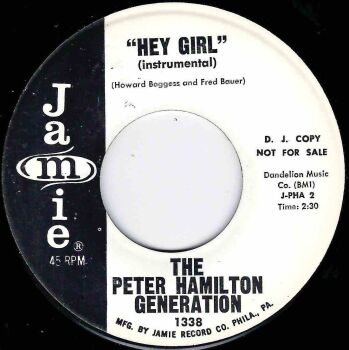 PETER HAMILTON GENERATION - HEY GIRL