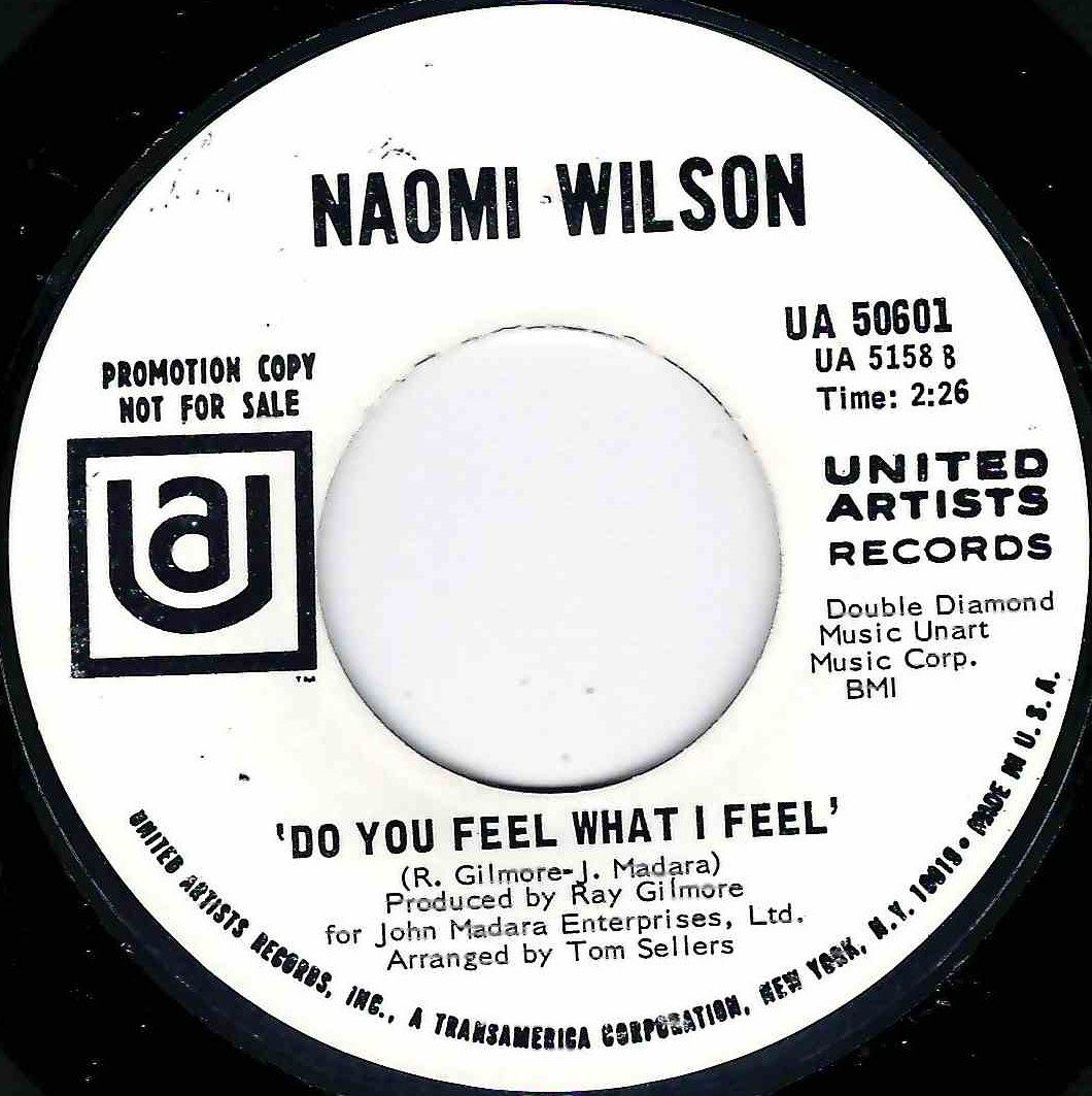 NAOMI WILSON - DO YOU FEEL WHAT I FEEL