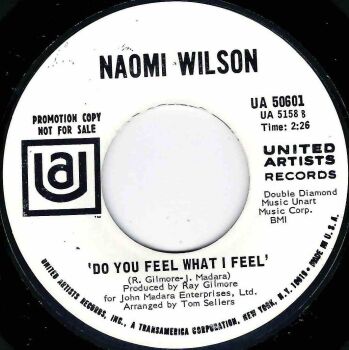 NAOMI WILSON - DO YOU FEEL WHAT I FEEL
