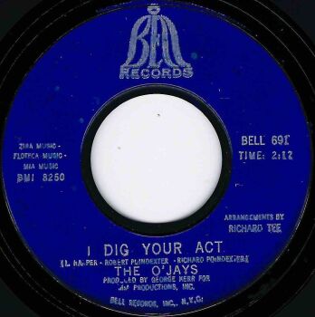 O'JAYS - I DIG YOUR ACT